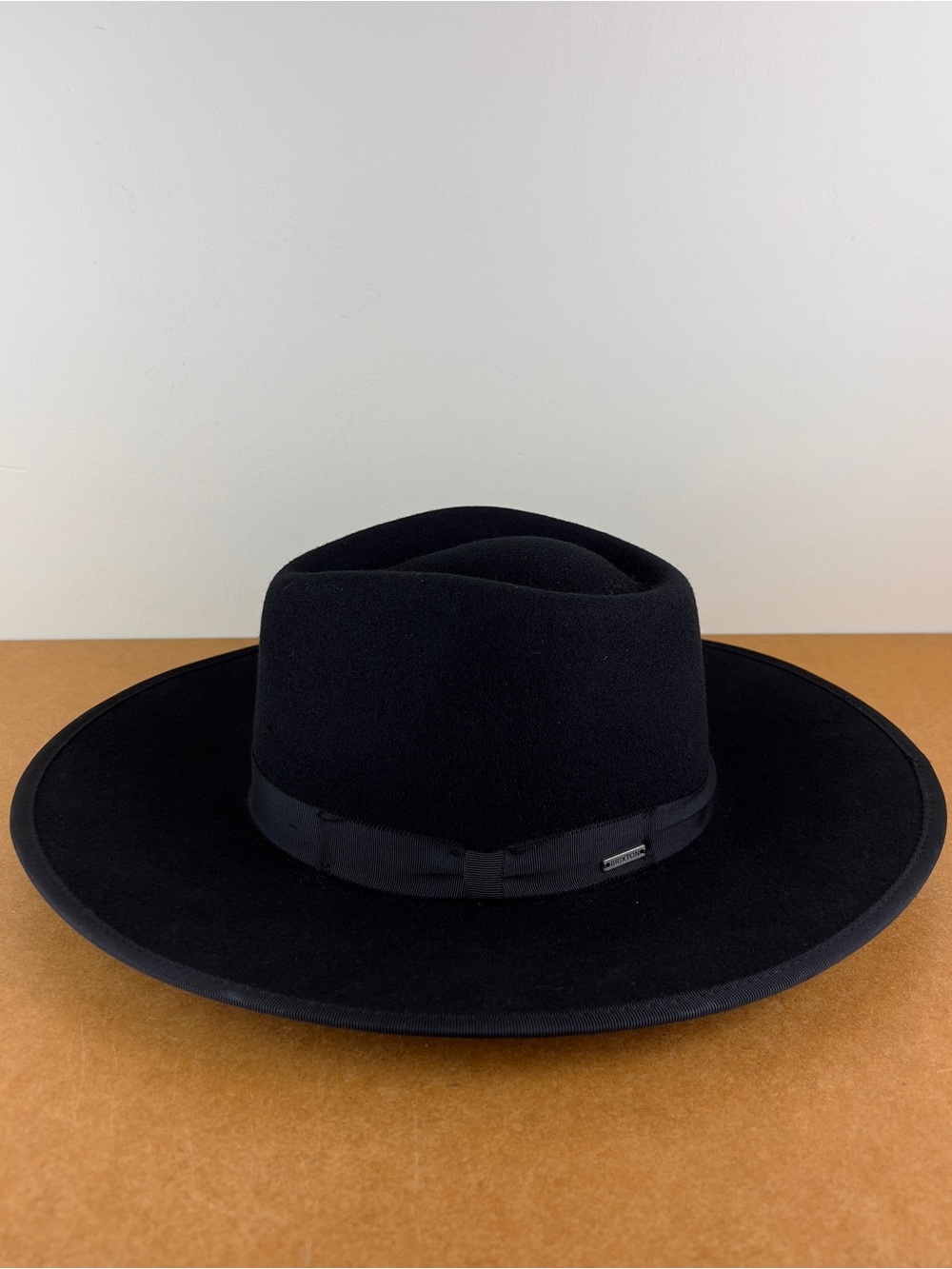BRIXTON BLACK WOOL RANCHER HAT - Picture 3 of 11